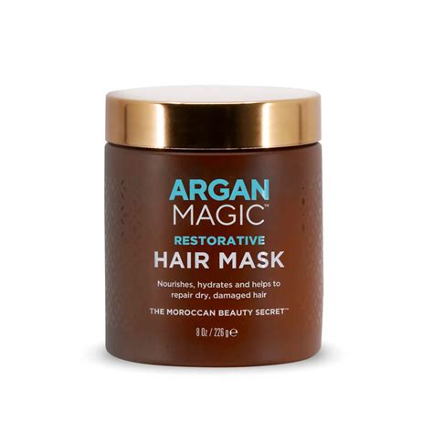 Strengthen and Repair Your Hair with Argan Magic Restorative Hair Mask